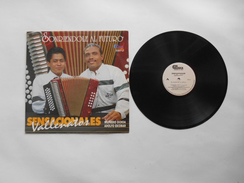 Lp Vinilo Sensacionales  Vallenatos Sonriendo Colombia 1997