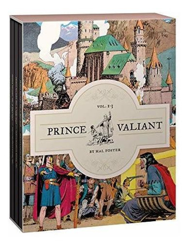 Book : Prince Valiant Vols. 1-3 Gift Box Set - Foster, Hal