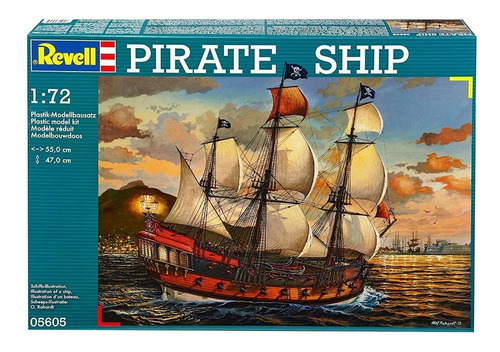 Maqueta Revell - Barco Pirate Ship - 1:72