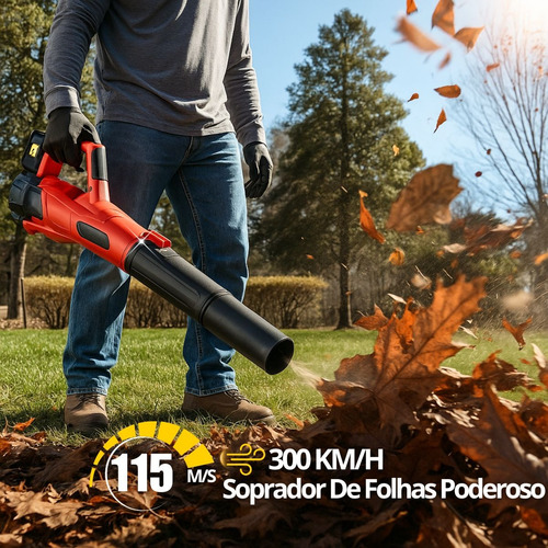 Soprador Ultra Cycloneboost 2200w Elétrico Para Jardim Carro