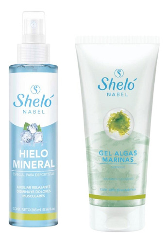 Hielo Mineral + Gel De Algas Marinas Shelo