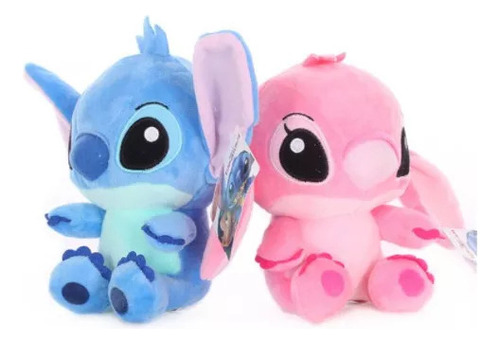 .- Peluche De San Valentín Para La Pareja Lilo, Stitch And.