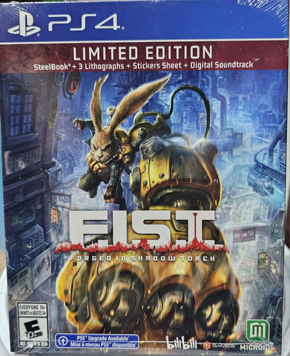 F.i.s.t: Forged In Shadow Torch Steel Book Lim.edt. Ps4