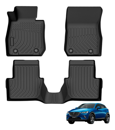 Protector Cubre Piso 5d Tpe Mazda Cx-3 2016-2022