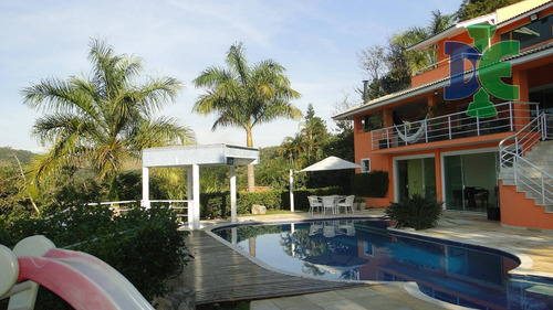 Chácara Com 4 Dormitórios À Venda, 6000 M² Por R$ 4.900.000 - Chácaras Condomínio Recanto Pássaros Ii - Jacareí/sp - Ch0049