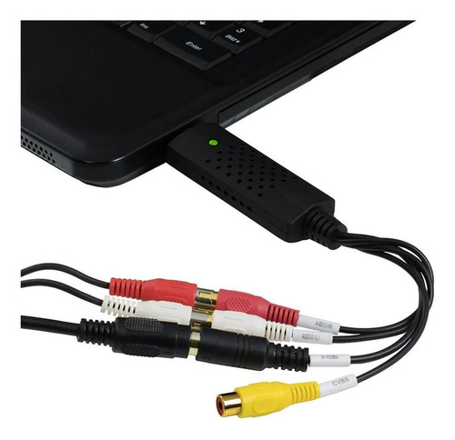 Capturadora De Vídeo Rca Pci Usb 2.0 Audio Capture Converter