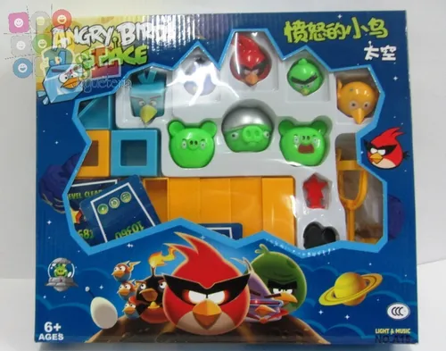 Angry Birds Space Gran Juego Catapulta Luz Sonido Mirá Video