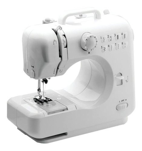 Máquina de coser Michley Lil' Sew & Sew LSS-505 portable blanca