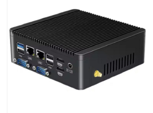 Mini Pc Industrial Pfsense Dual Lan 4 Com 8gb Sdd 256