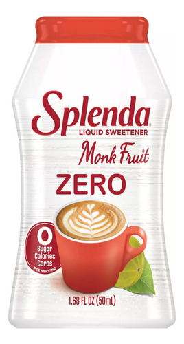 Splenda Monk Fruit Zero Liquid Sweetener 50 Ml 3 Pz