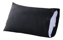 Comprar Par Fundas Almohada Esencial Estándar Colchas Concord Negro