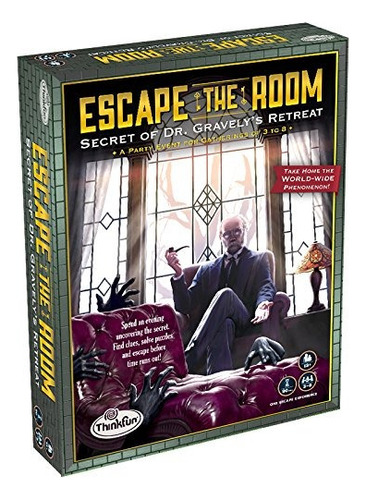 Thinkfun Escape The Room Secreto Del Dr. Gravely.s Retreat: 