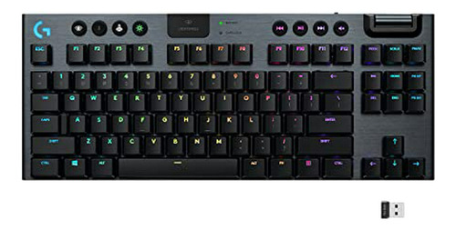 Teclado Gaming Logitech G915 Tkl Inalámbrico Táctil Rgb (ren (Reacondicionado)