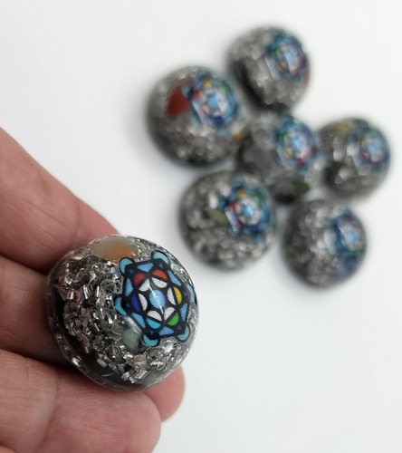 Imanes Orgon Orgonita Varios Modelos Multicolor Metatron