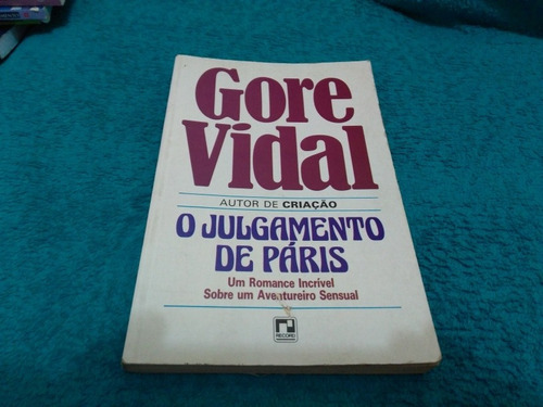 Livro, O Julgamento De Paris, Gore Vidal