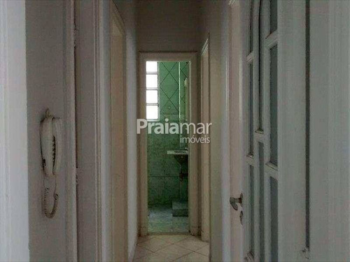 Imagem 5 de 13 de Apartamento De Frente / O Mar 3 Dorm | 1 Suite I 1 Vaga | 150 M² | Centro I São Vicente - 1161