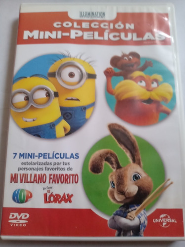 Minions Y Más Dvd Colección 7 Mini Películas Lorax