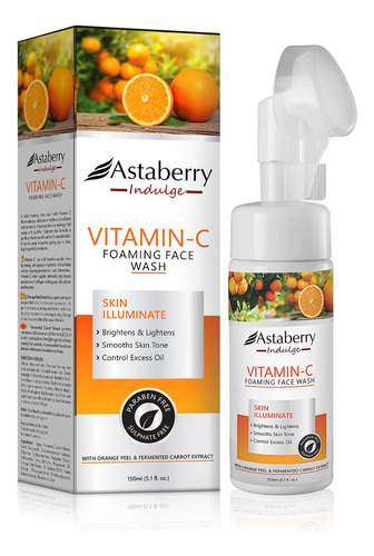 Astaberry Deleite El Limpiador Facial Espumoso De Vitamina C