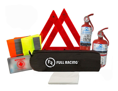 Kit Seguridad Para Auto Reglamentario 6 En 1 Full Racing