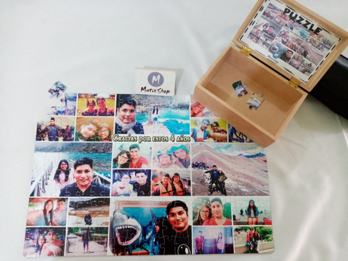 Imagen 4 de 5 de Rompecabezas + Cofre (personalizados) - Regalos Originales