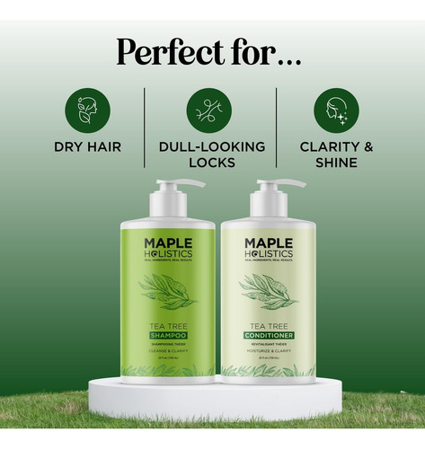 Conjunto De Shampoo E Condicionador Tea Tree - Shampoo E Con