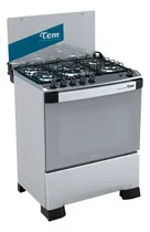 Comprar Cocina Tem Celebración A Gas Acero Inox 5h Encendido Eléct.