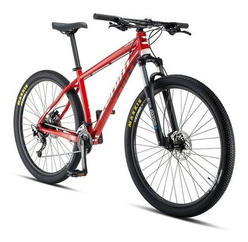 Imagen 2 de 2 de Mountain bike Zenith Bicycles Off Road Series Riva Comp R29 M 18v frenos de disco hidráulico cambios Shimano Alivio M4020 y Shimano Acera M3000 color rojo