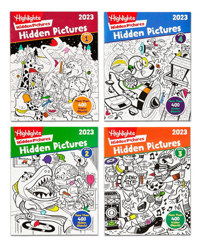 Highlights Hidden Pictures 2023 Edicin Especial Libros De Ac