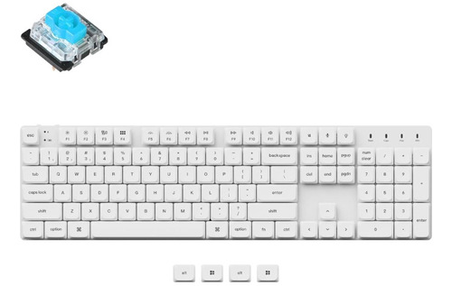 Teclado Mecanico Keychron K5se White Edicion Especial Pc Mac