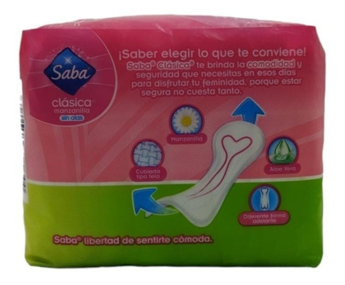 Saba Clásica Con Mazanilla Caja C/36 Pzs