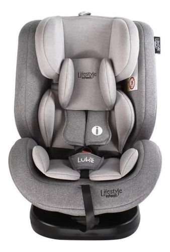 Autoasiento Para Carro Infanti Lifestyle Luke 360° Gris