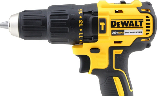 Furadeira parafusadeira sem fio de 13mm DeWalt DCD7781D2-B2 20V + 2 baterías de 2Ah + accesorios com maleta de transporte 110V/220V
