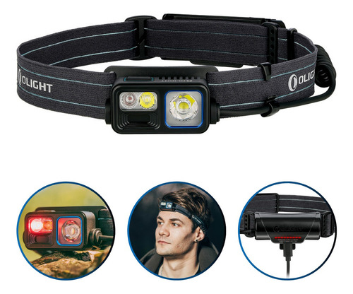 Olight Array 2S Linterna Frontal 1000 lúmenes