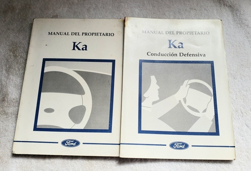 Manual Propietario Guantera Original Ford Ka 1997 