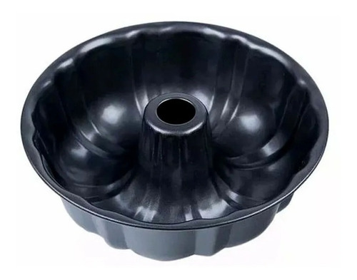 Imagem 2 de 2 de Kit 2 Forma Furo No Meio Bolo Pudim Aço Carbono Antiaderente