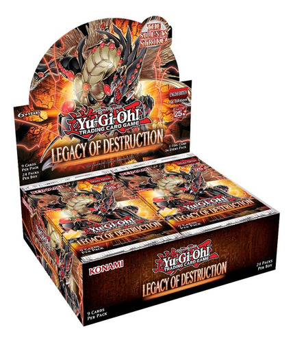 Legacy Of Destruction Booster Box Inglés & Español Yugioh