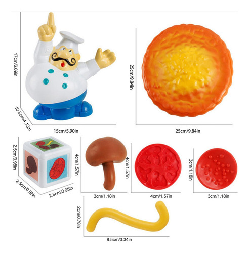 Aac Juguetes De Pizza For Niños Pequeños Comida De Pizza