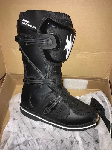 Bota motocross red best sale dragon