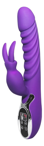 Dildo Steve Rabbit Silicona - Vibración & Rotación