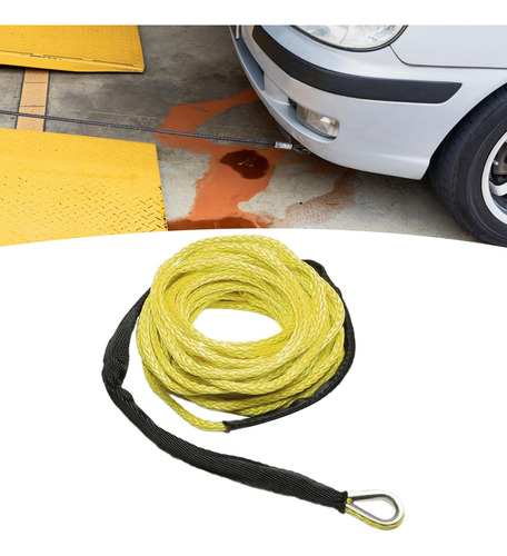 Cuerda De Remolque, Cuerda De Cabrestante De 1/4 '' Amarillo