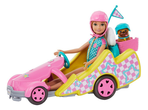 Barbie Vehículo Para Muñecas Stacie Al Rescate Go-kart