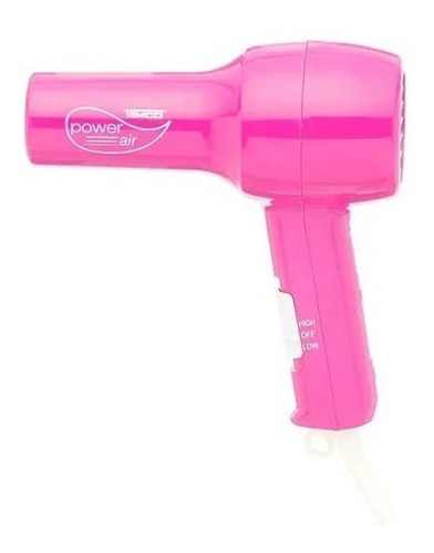 Secadora De Cabello Casera Timco® Power Air Tc-1800 1650w.  Rosa Chicle