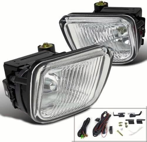 Fog Lights For 1996 1997 1998 Honda Civic Clear Front Bu Yyr