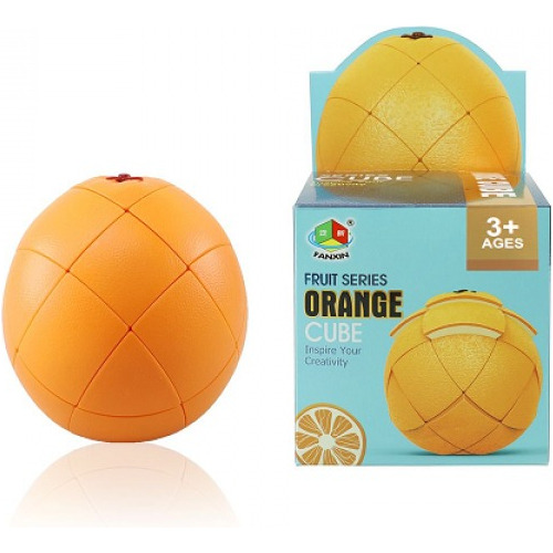 Rubik Forma Naranja Puzzle Fruta Cubo Magico Juego Ingenio