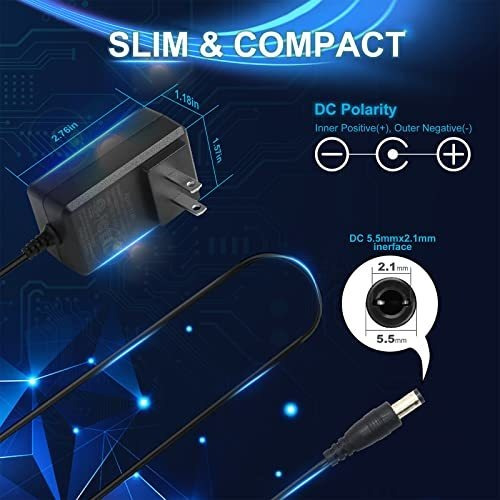 Adaptador De Corriente Ac 100-240 V A Dc 12 V 2a (2000 Ma) Y