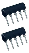 Comprar 10x Rede Resistiva 220r 5 Pinos Sip 4 Elementos 1 Comum 2%