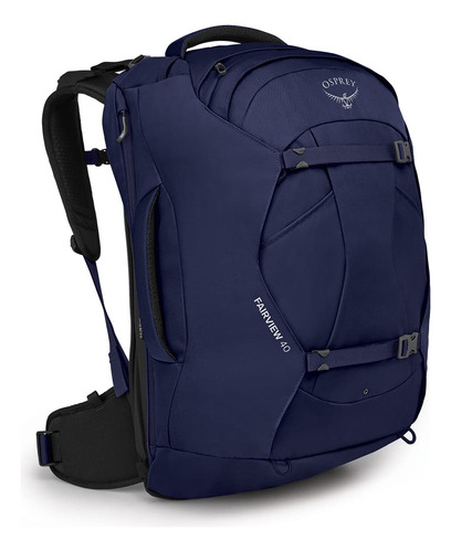 Mochila de viagem feminina Osprey Fairview 40l, azul