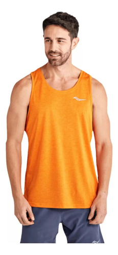 Musculosa Deportiva Saucony Stopwatch Singlet Running Hombre