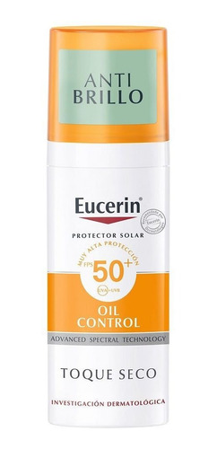 EucerinProtector Solar Facial Oil Control Fps50+ 50 Ml