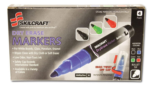 Abilityone 7520-01-383-7950 Skilcraft Dry Erase Marker Mediu